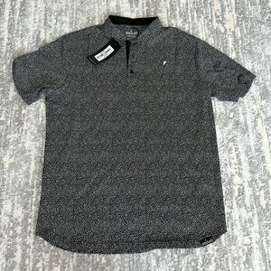 Primo Blade Collar Polo - Black Pebble